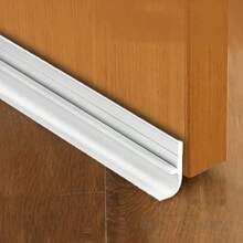 2 Peças Fita Adesiva de Vedação para Parte Inferior da Porta, Batente de Porta Anti-Ruído e Anti-Roubo, Preenchedor de Lacuna para Portas e Janelas, Adesivos Decorativos à Prova de Intempéries para Decoração de Parede do Quarto, Decoração de Parede da Sala de Estar, Papel de Parede, Adesivos de Parede, Decorações de Festa, Decoração da Sala de Estar, Decoração do Quarto, Decoração do Escritório, Itens de Decoração Doméstica
