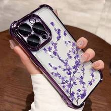 1 件透明 TPU 防摔保护壳适用于 17 Air、17 Pro Max、11、15 Pro Max、14 Pro Max / Galaxy、SAM / Honor / Note 13 Pro / 12C / 13C / S25 Ultra / S24 Ultra / 16 / 16 Pro / 16 Pro Max / 14 / 14 Pro / 14 Pro Max / 15 / 15 Pro / 15 Pro Max / 11 / 12 / 13 / 14 / 15、Redmi Note 14 / A3 / A5 手机 - 深紫色 - 查看 3