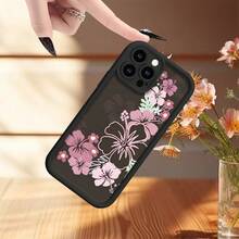 Utilize A Premium Product To  Your Smart Device, Featuring Floral Designs, UV Printing, And A Polishing Finish. This Item Offers Comprehensive 360-Degree Protection For The  11 To 16 Pro Max Series, Making It The Perfect Birthday Gift For Anyone. - màu đen - Xem 6