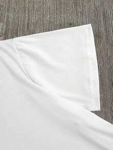 Áo thun nam cổ tròn in hình khẩu hiệu và xe hơi, áo thun nam tay ngắn cổ tròn in chữ và hình xe hơi phong cách retro mùa hè, áo thun màu trắng in hình xe hơi, thích hợp làm quà tặng cho bạn bè, chồng, bạn trai. - trắng - Xem 4