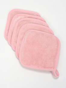 5/10/20 pezzi Panni struccanti riutilizzabili, salviette detergenti per il viso lavabili in lavatrice adatte a tutti i tipi di pelle, trucco, economiche, decorazione camera, toeletta, viaggio, camera da letto, accessori trucco, cuscinetto, applicatore trucco, cuscinetto cipria, spugnetta trucco