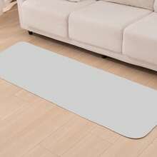 Rug, Washable, All Season, Room Mat, Small, Play Mat, Nordic, Anti-Mite, Non-Slip, Washable Rug, Compatible With Hot Carpet, Compatible With Floor Heating, Summer, Winter, Mat, Rug Mat, Carpet, Rug Carpet, Flannel, Washable, Carpet, Living Room - Gris Claro - Ver 11