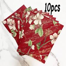 10pcs/20pcs Elegant Golden Foil Envelopes - Premium Textured Lay Flat Invitation Covers With Self-Seal Closure - Special Occasion Gift Envelopes (12.5cm X 17.5cm) School Supplies,Back To School