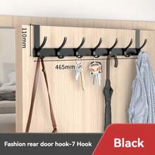 Ganchos sobre la puerta 5-8 ganchos para ropa, sombrero de abrigo, colgador de toallas, soporte para accesorios de cocina para el hogar y el baño