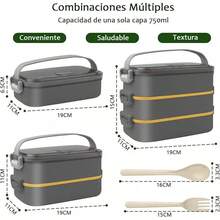 Lunch Box Sets - Gris - View 3