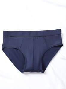 4 sztuki/zestaw męskich modnych jednolitych kolorów, miękkich, oddychających i elastycznych majtek, wygodna bielizna