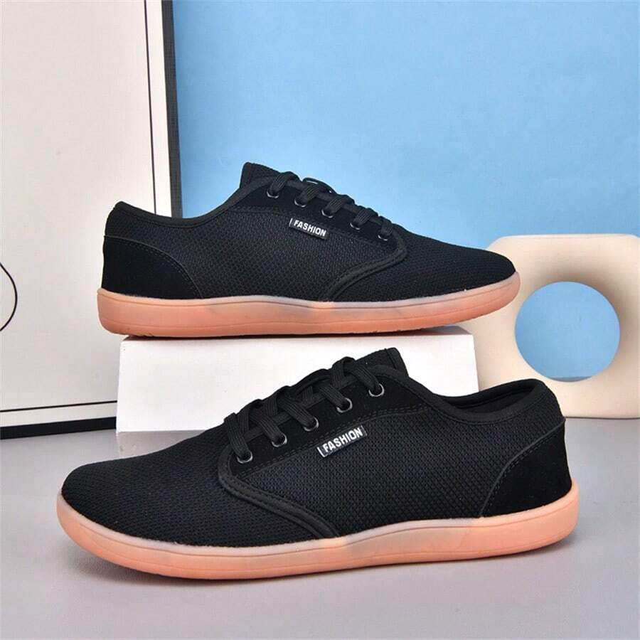 Zapatos para hombre, zapatos casuales, zapatos blancos para hombre, zapatillas, zapatos de hombre, botas de hombre, zapatos deportivos de hombre, zapatos casuales de hombre, botas, zapatos blancos de hombre, zapatos para hombre, zapatos blancos, zapatos de skate, zapatos cómodos - Oxford Negro - Ver 1