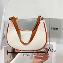 全新时尚新月形腋下包女士小号单肩包独特优质小钱包