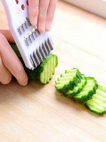 1pc Multi-Functional Kitchen Slicer, Vegetable Grater, Julienne Peeler, Cucumber Slicer