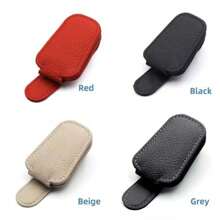 Multifunctionele autozonnebrilhouder, brillenkoker, creatieve opbergclip voor zonneklep in de auto, autobrilclip voor vrouwen, opbergorganizer, reisbenodigdheden, cadeau