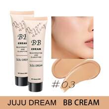 JUJU DREAM BB Cream: Lightweight, Breathable, And With Flawless Coverage To Even Out Skin Tone, Suitable For All Skin Types. Easily Achieve A Fresh, Natural Look.