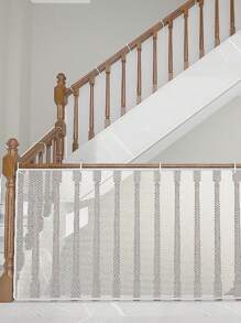 3 Mite Thick Staircase Protective Net, Safety Rope Net, Balcony Protective Net, Children's Staircase Safety Net, Anti Cat And Anti Fall Net