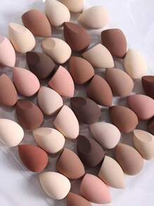 20PCS Makeup Sponge Set, Random Shape And Color Mixed Beauty Sponge For Liquids, Creams And Foundation, Latex-Free Dual-Use Makeup Bubbles For All Skin Types, Easy To Use, Simple And Easy To Carry. .