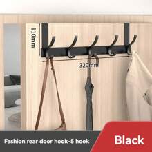Ganchos sobre la puerta 5-8 ganchos para ropa, sombrero de abrigo, colgador de toallas, soporte para accesorios de cocina para el hogar y el baño