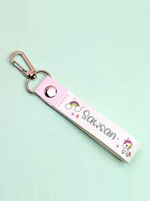 1PC Personalized Name Badge Lanyard, Name Tags ID Tags Backpack Name Tag Daycare Name Label Hooks For Backpacks Water Bottle,Warm Ambience, Autumn Home Refresh, Xmas Decoration