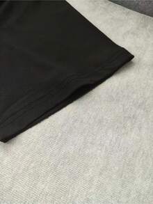Fashionable Men's T-Shirt - Black - View 4