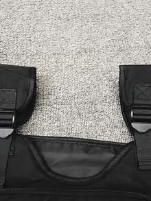 多口袋战术货运背包，户外背心包，多功能尼龙胸包，轻便手机收纳包，应急旅行包，时尚街头男士嘻哈胸包，适合学生、校园、旅行度假、日常通勤、嘻哈表演、健身、跑步、骑行、锻炼、徒步旅行和露营，节日礼物，生日礼物。 - 彩色 - 查看 7