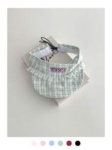 1pc Vintage Plaid Letter Embroidered Hollow-Top Cap, Women Summer Travel Sun Hats, Outdoor Sports Golf Cap, Casual Grid Design UV Protection Golf Outfit - Empty Top - View 17