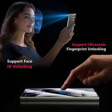 Tempered Glass For Galaxy S23 Ultra Privacy Screen Protector [2 Packs] With Camera Lens Screen Protector [2 Packs], Hardness 9h Scratch Resistant, Compatible With Fingerprint Unlock, Easy To Install 6.8 Inch Screen Protection Essentials, Applicable To Daily Shield, Office, Home Phone Screen Protector Phone Accessories Waterproof Shockproof Anti-Fall Anti-Fall Anti-Fingerprint Full Cover - Galaxy S23 Ultra Privacy Tempered Glass Screen Protector - View 4