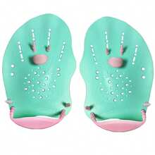 Swimming Paddles, Unisex Adjustable Silicone Strap, Suitable For Swimming, Water Sports And Fitness Training. Swim Paddles - Professional Training And Personal Swimming Paddles, Ergonomic Design With Mesh Paddle Surface., Beach Essentials, Beach Accessories, Pool Float - Multicolor - View 19