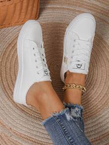 女士布艺休闲平底鞋春季新款百搭布鞋夏季薄款鞋子学生帆布运动鞋