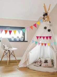 Set di 12/15 bandiere di tessuto multicolore, bandiere appese multifunzionali per decorare casa ed eventi, perfette per matrimoni, compleanni, Pasqua, Natale, Ognissanti, Ringraziamento, Capodanno, giardino, ritorno a scuola, laurea. Decorazioni pasquali, colori misti con corda di iuta, decorazioni a bandiera in fasce pastello