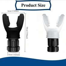 1 szt. Przenośny Trener Oddechu Oporowego Brzucha - Regulowany Opór Przenośny Urządzenie Do Ćwiczeń Oddechowych Brzucha, Poprawa Pojemności Płuc I Zdrowia Układu Oddechowego, Poprawa Jakości Snu, Z Silikonowym Ustnikiem, Siłownia