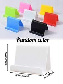 1pc Foldable Phone Stand, Adjustable Cell Phone Holder For Desk, Collapsible Portable Smartphone Stand, Universal Mobile Phone Holder, Tablet Stand, Desktop Phone Holder, Hands-Free Mount, Telescopic Office Gadget, Perfect For Halloween, Christmas Gift, New Year Present For Adults, Men, Women - Multicolor - View 11