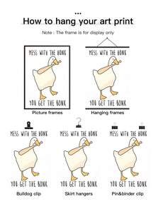 1PC Yellow Duck Cartoon Canvas Wall Art Poster, Frameless Baseball Duck Painting For Living Room, Bedroom, Club - Home Decor Gift Idea,Artistic Gift And Decoration,Aesthetic Room Decor, Bedroom,Waterproof Canvas Wall Art, Artwork Wall Painting For Gift,Kitchen, Dining Room, Living Room, Cafe, Bar, Wall Decor , Home And Dormitory Decoration Gifts Birthday Graduation - Multicolor - View 6