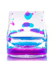 1 件鲜艳多彩液体运动感官玩具，适用于烦躁玩具、活动、桌面装饰、创意礼物、派对礼物 - 多顏色 - 查看 3