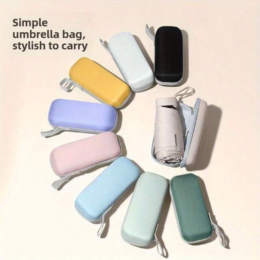 1 pièce Porte-capsules plat à cinq rabats, minimaliste et pratique multifonction