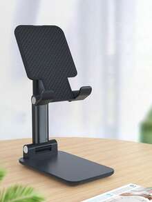 1pc Foldable Phone Stand, Adjustable Cell Phone Holder For Desk, Collapsible Portable Smartphone Stand, Universal Mobile Phone Holder, Tablet Stand, Desktop Phone Holder, Hands-Free Mount, Telescopic Office Gadget, Perfect For Halloween, Christmas Gift, New Year Present For Adults, Men, Women - Multicolor - View 7