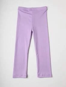 1pc Girls' Solid White Tights, Suitable For Everyday Wear, All Season - Multicolor - View 20