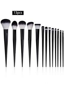 19pcs High-Quality Professional Makeup Brush Set, Women's Makeup Brush Set, Professional Facial Powder, Powder Blusher, Eye Shadow, Including Makeup Sponge And Puff, Wet And Dry Foundation Make-Up Mixer, Cosmetics, Beauty Eggs, Suitable For Beginners,Brush Set,Makeup Brush Kit,Make Up Brush Set,Make Up Set Complete,Makeup Brush Set,Complete Makeup Kit,Brush Kit,Brushes Makeup Set,Makeup Gift Set,Giveaways,Professional Makeup Brushes,Complete Makeup Set - Multicolor - View 10