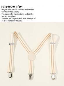 Adjustable Striped Suspenders For Toddlers - Striped Suspenders - View 5