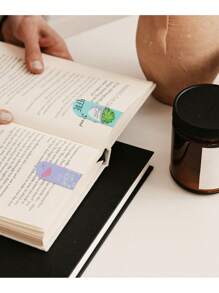 18/30 piezas Marcadores magnéticos, marcadores magnéticos para estudiantes, para niños/niñas, amantes de los libros, marcadores personalizados minimalistas, regalo único para amigos, útiles escolares, de regreso a la escuela