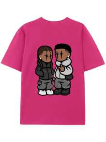 Koszulka męska z nadrukiem fotograficznym w dużym rozmiarze (do 6XL), spersonalizowana męska koszulka z okrągłym dekoltem, spersonalizowana męska koszulka z nadrukiem fotograficznym - dodaj własny tekst i obraz