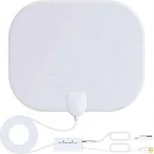 2025新款4K 1080p数字电视天线高增益放大器，USB供电同轴室内信号增强器，适用于新旧电视（购买前请确认本地信号源，如果不是数字电视，则需要机顶盒。尽量避免在墙壁较厚的区域使用）。 - 白色 - 查看 2