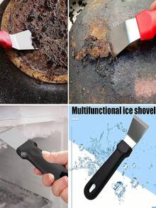 3件套厨房燃气灶清洁拆卸不锈钢丝刷厨房水龙头槽刷缝隙刷燃气灶清洁用品油污灰尘清洁含刮刀钢丝刷缝隙刷烟道刷（使用方法请看视频） - 瓦斯爐刷 - 查看 11