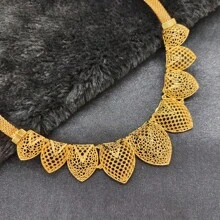 3pcs Middle Eastern Style Jewelry Set, Necklace And Earrings, Bridal Jewelry Set