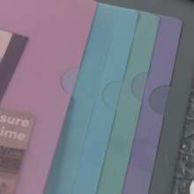 10pcs Heavy Duty L-Shaped Clear A4 Document Folders, Transparent Single Page Protector Sleeves, File Holders For Exams/Papers
