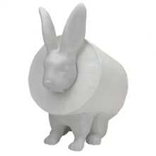 Supporto per rotolo di carta igienica carino e divertente a forma di rana, gatto, coniglio e mucca - Decorazione da bagno stampata in 3D, elegante contenitore per rotoli di carta, design organizzato per il bagno, accessorio da bagno, design giocoso, accessorio da bagno durevole