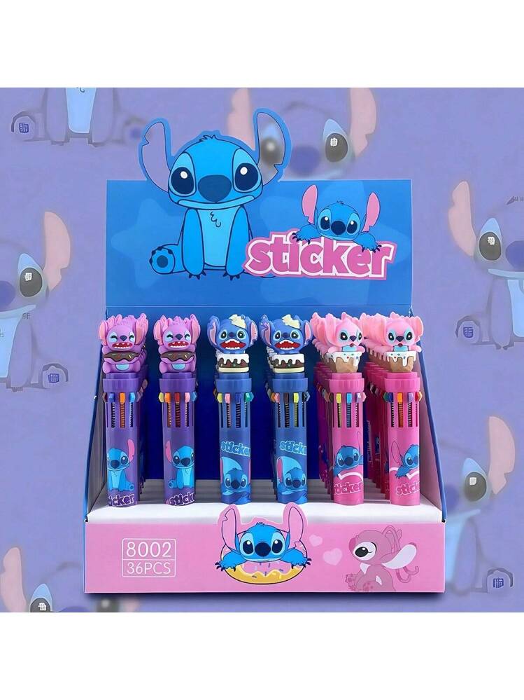 قلم حبر جاف متعدد الالوان