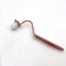 1件装V型马桶刷，小号马桶刷，无盲区清洁刷，浴室小工具，可壁挂