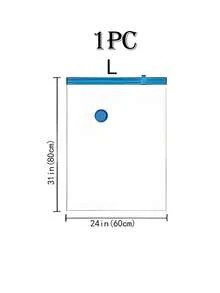 20/10/5件套便携式旅行收纳袋，大容量压缩袋，可重复使用真空袋，可折叠收纳袋，印花行李袋，防尘、防潮、防蛀，节省衣物、毛毯、床上用品空间，适用于衣柜、浴室、户外装备、返校、旅行必需品 - 彩色 - 查看 16