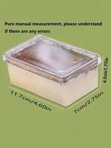 1pc/10pcs Hộp Tiramisu nắp trong suốt, Hộp đựng bánh Mousse nhiều lớp, Hộp đựng đồ tráng miệng dùng một lần bằng nhựa đựng bánh Pudding - Trong sáng - Xem 12