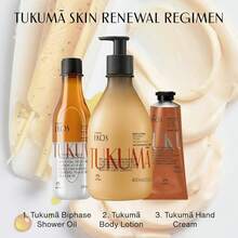 Natura - Ekos Tukumã Biphase Shower Oil - Replenishing In-Shower Or Bath Body Oil - Anti-Signs - Scented - Bath Oil - Skin Moisturizer - Vegan Skin Care - Brazilian Beauty Secrets - 6.7 Fl Oz (200ml) Halloween Christmas New Year