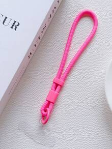 1 件短款坚固夹柄腕带，多用途，可装手机、钥匙、水瓶，可作为送给母亲、家人、朋友、生日、节日的礼物，手机挂饰，手机链