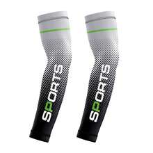 1 双男士多色轻薄透气防紫外线降温袖套，适合户外运动、骑行、锻炼、旅行、登山