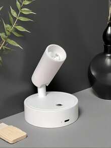 1pc/2pcs ABS/Aluminum Alloy Material Remote Control Wireless USB Rechargeable Long-Lasting (Built-In 18650-2000mAh Super Capacity Battery) Wall Lamp Stepless Tri-Color Touch Dimmable (With Independent Switch) 350° Rotatable 90° Tiltable Wireless Magnetic Suction Bedside Reading Lamp, Suitable For Decorative Painting Lighting, Tree Lighting, Exhibition Hall Decoration - Multicolor - View 14